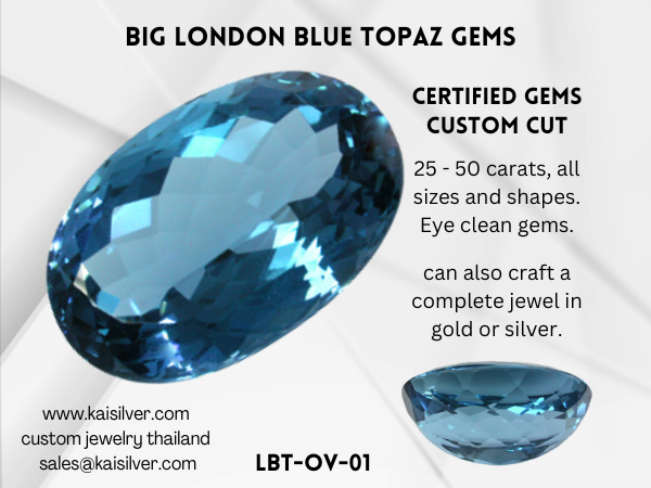 large london blue topaz gemstone